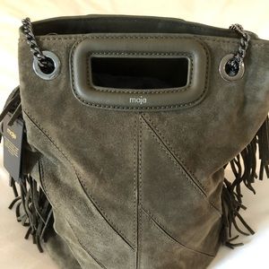 Suede bag